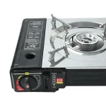 Portable Double Burner Gas Stove - صورة 3