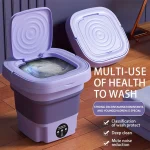 Mini Automatic Traveler Folding Washing Machine - صورة 2
