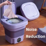 Mini Automatic Traveler Folding Washing Machine - صورة 3