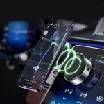 Car Mount Mobile Phone Holder Magnetic - صورة 5