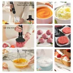 Electric Handheld Stick Food Mixer Set 4 in 1 - Image 5