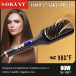 Air Comb Curly Straight Hair - صورة 3