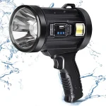 High Power LED Flashlight Solar Panel - Image 2