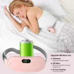 Heating belt for menstrual pain relief for abdomen and back - صورة 2
