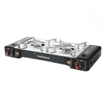 Portable Double Burner Gas Stove