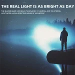 High Power LED Flashlight Solar Panel - Image 10