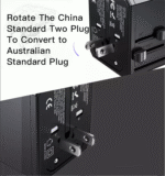 Universal Adapter with 3 USB and Type-C - صورة 4