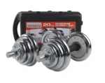dumbbell kit de pesas 20 kg - صورة 2