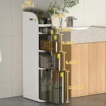 Slim Bathroom Storage Cabinet - Image 2