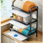 Multi-functional Dish Drying Rack - صورة 4