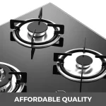 Glass Panel Four burner Gas Stove - صورة 4