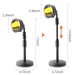 LED Night Light Sunset Sunlight Projection - صورة 6