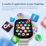 HW ULTRA 2 CALL AMOLED 5G Smartwatch With Dual Camera - صورة 5