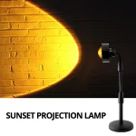 LED Night Light Sunset Sunlight Projection - صورة 2