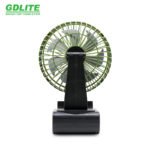 Solar Rechargeable Power Electric Fan - Image 2