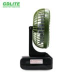 Solar Rechargeable Power Electric Fan - Image 3