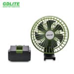 Solar Rechargeable Power Electric Fan - Image 4