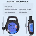 Cable Reel Extension Socket – 10m Power Cord - صورة 4