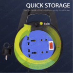 Cable Reel Extension Socket – 10m Power Cord - صورة 5