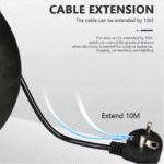 Cable Reel Extension Socket – 10m Power Cord - صورة 6