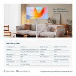 32" Android Smart Screen – Powerology (Android 13, 6GB+128GB, 4K) - صورة 9