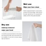 Set of Compressed Travel Towels – Quick-Drying Disposable Face & Washcloths - صورة 2