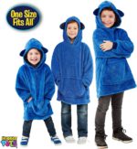 Animal-Themed Hoodie Blanket for Kids - صورة 8