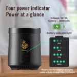 MINI PORTABLE ELECTRIC BURNER BAKHOOR - صورة 5