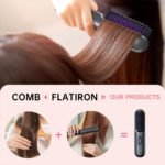 Portable Wireless Hair Comb with Anti-Scald Technology - Image 4