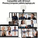 Rechargeable Magnetic LED Selfie Light - صورة 4