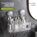 Bathroom Wall Mounted Storage Rack - صورة 2