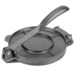 6.5in Tortilla Machine Press Aluminium Alloy Corn Tortillas Press Dough Pressing Bakeware Tools Kitchen Accessory Supplies Gray - Image 7