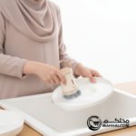 Heavy Duty Kitchen Brush with Soap Dispenser - Image 4