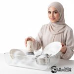 Heavy Duty Kitchen Brush with Soap Dispenser - Image 2