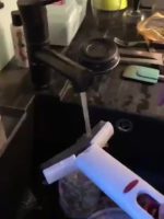 Compact Rotating Mop for Pet Mess & Tight Spaces - صورة 8