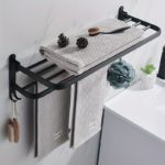 Black Towel Rack - صورة 7