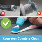 Auto-Close Toothpaste Cap: Hygienic, No-Waste Solution - صورة 2