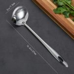 Stainless Steel Grease Strainer Spoon for Healthier Meals - صورة 4