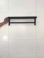 Black Towel Rack - صورة 9