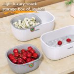 Two-Tier Modern Snack Bowl & Drying Basket - صورة 4