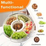 360° Rotating Snack Organizer for Picnics & Parties - Image 2