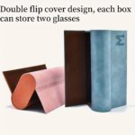 Dual Layer Glasses Case - Stylish, Scratch-Proof Storage - Image 4