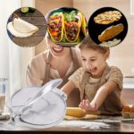 Foldable Aluminum Dumpling Skin Maker - DIY & Baking Tool - صورة 4