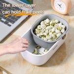 Two-Tier Modern Snack Bowl & Drying Basket - صورة 10