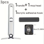 Compact Rotating Mop for Pet Mess & Tight Spaces - صورة 5