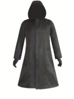 Epic Black Hooded Robe for Immersive Cosplay Adventures