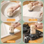 Heavy Duty Kitchen Brush with Soap Dispenser - Image 18