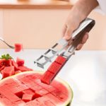 Effortless Watermelon Cubes: Stainless Steel Slicer - Image 5