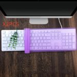 Transparent Silicone Keyboard Cover 2-Pack: Dust & Water Protection - صورة 3