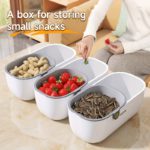 Two-Tier Modern Snack Bowl & Drying Basket - صورة 9